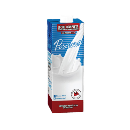 LECHE COMPLETA PURISIMA 1LT UHT