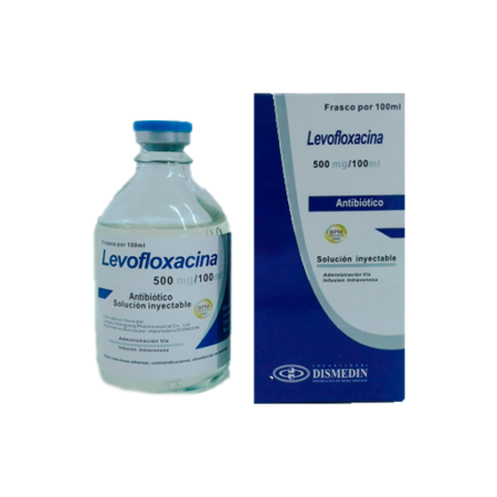 LEVOFLOXACINA 500MG /100 ML AMPOLLA IV.
