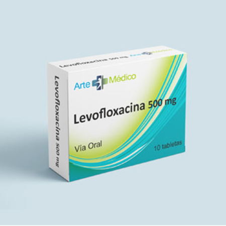 LEVOFLOXACINA 500 MG X 10 TABLETAS ARTE MÉDICO
