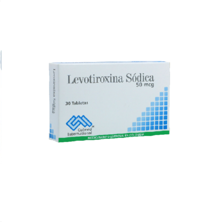 LEVOTIROXINA 50 MG X 30 TABLETAS