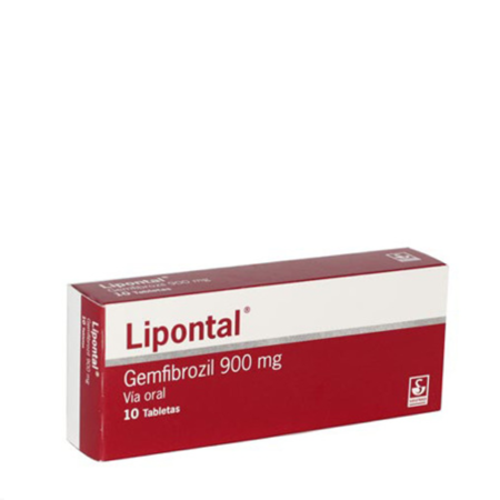LIPONTAL 900 MG X 10 TABLETAS