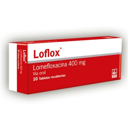 LOFLOX 400 MG X 10 TABLETAS