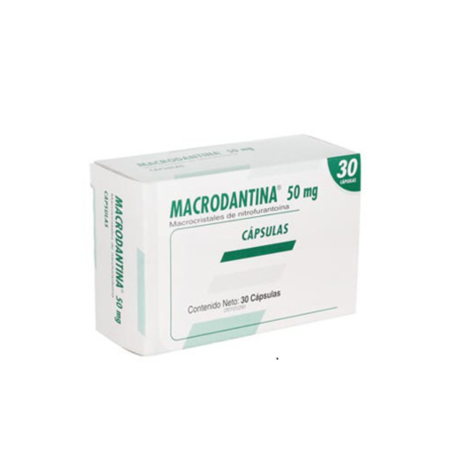MACRODANTINA 50 MG X 30 CAPSULAS
