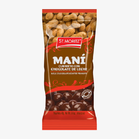 MANI CON CHOCOLATE ST MORITZ X 85 GR