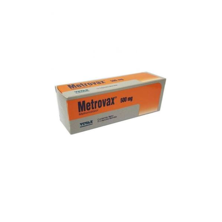 METROVAX 500 MG X 15 CAPSULAS BLANDA VIVAX