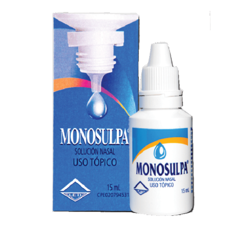 MONOSULPA SOLUCIÓN NASAL X 15 ML