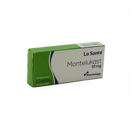 MONTELUKAST 10 MG X 10 TABLETAS
