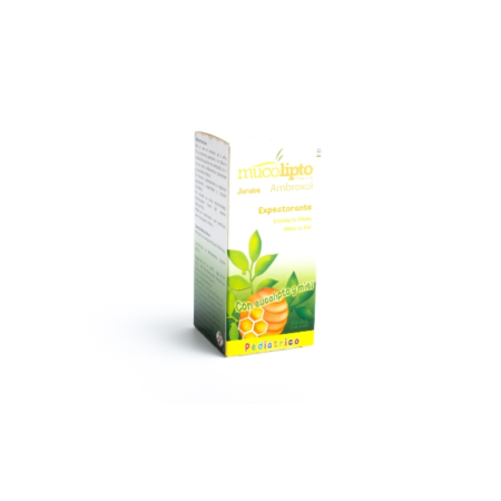 MUCOLIPTO JARABE PEDIATRICO X15 MG - 5ML X 90 ML