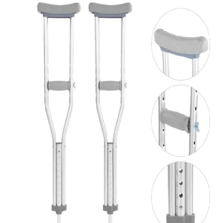 MULETAS DE ALUMINIO AJUSTABLES