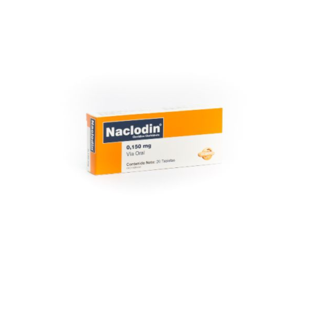 NACLODIN X 20 TABLETAS