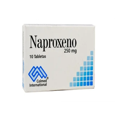 NAPROXENO 250 X10 TABLETAS