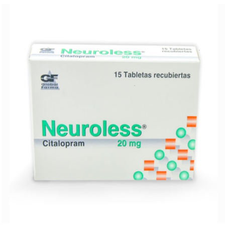 NEUROLESS 20 MG X 15 TABLETAS