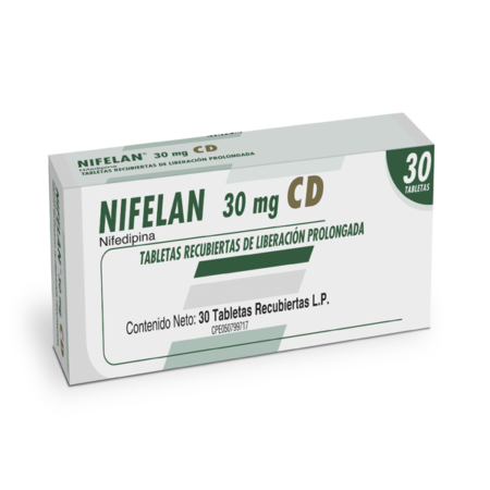 NIFELAN 30 MG X 30 TABLETAS