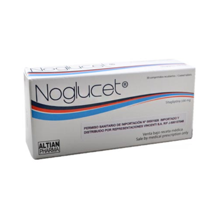 NOGLUCET 100 MG X 30 TABLETAS