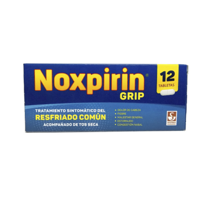 NOXPIRIN GRIP X 12 TABLETAS