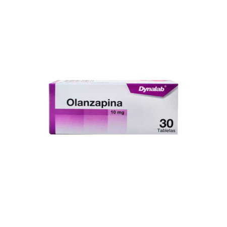 OLANZAPINA 10MG X 30 TABLETAS