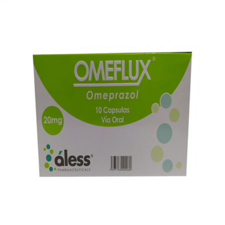 OMEFLUX 20 MG X 10 CAPSULAS