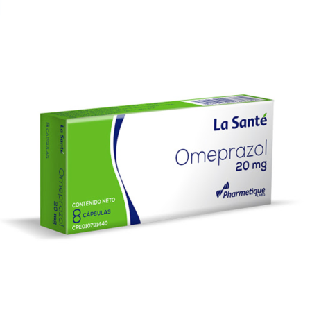 OMEPRAZOL 20 MG X 8 CAPSULAS ELTER