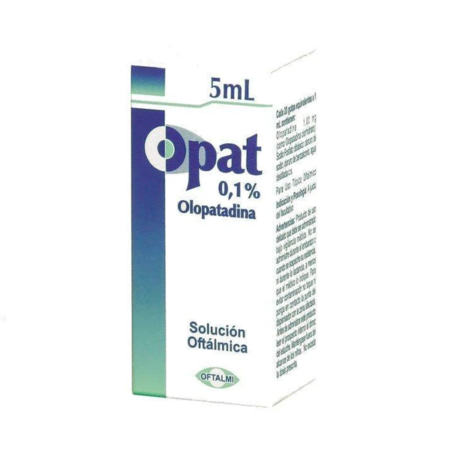 OPAT SOLUCIÓN OFTALMICA 0,1% X 5ML