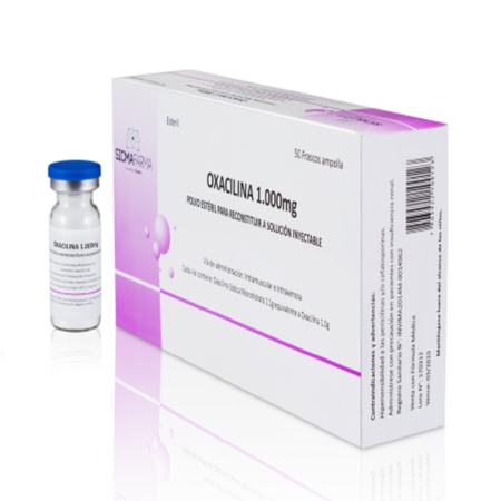 OXACILINA SICMAFARMA AMPOLLA 1GR