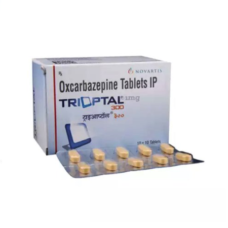 OXCARBAZEPINE 300 MG X 10 TABLETAS