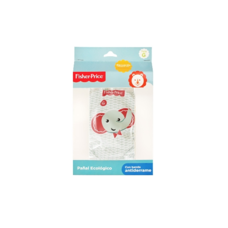 PAÑAL ECOLOGICO FISHER PRICE TALLA G