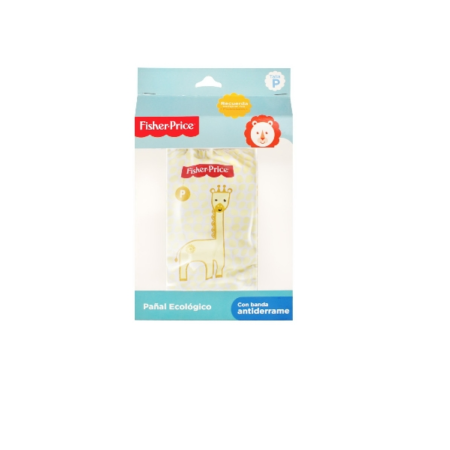 PAÑAL ECOLOGICO FISHER PRICE TALLA P