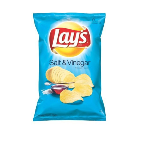 PAPAS LAYS STAX SALT & VINEGAR X 155.9 G
