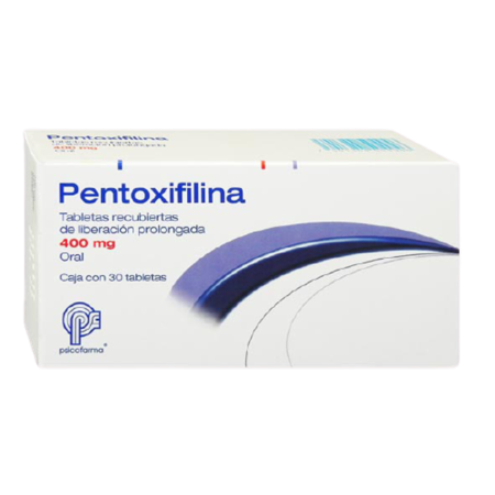 PENTOXIFILINA 400MG X 30 TABLETAS