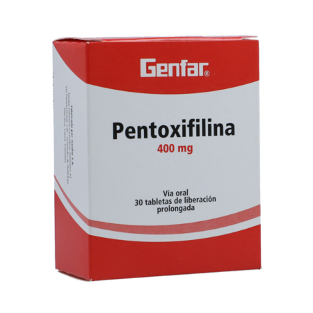 PENTOXIFILINA 400 MG X 30 COMPRIMIDO GENFAR