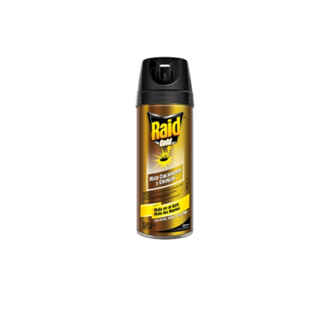 INSECTICIDA RAID GOL MATA CUCARACHAS Y CHIRIPAS X 235 ML