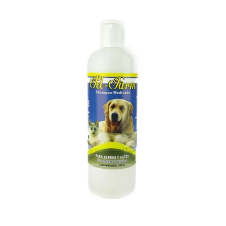 CHAMPU MEDICADO  PET FARM 350ML